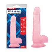 DILDO Chisa Hi-Rubber Pink 7,7