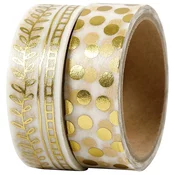 Washi trak - 2 kosa - zlata