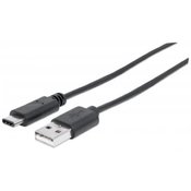 USB A-USB C kabel, MANHATTAN (353298)