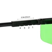 OČALA ZA LAŽJE ZAZNAVANJE ZELENIH LASERSKIH ŽARKOV