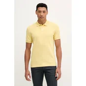BOSS Orange polo majica moška bombažna z elastanom Passenger