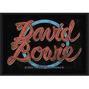 David Bowie Logo Našitek za šivanje 100 x 50 mm