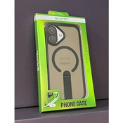 Bavitel iPhone 16 MagSafe sa naslonom crna ( 96619 )