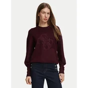 Guess Pulover W6BR52 Z1453 Bordo rdeča Regular Fit