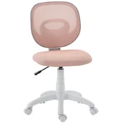 Homestar Pisarna stol Ergonomičen pisarniški stol 53x595x81-89 cm Roza
