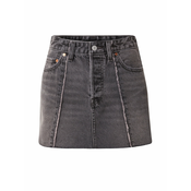 LEVIS ® Suknja Recrafted Skirt, sivi traper