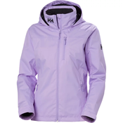 Helly Hansen Ženska jakna Crew Mid Hooded Lila