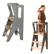 Monkey Gym Otroški Kuhinjski Pomočnik Moon-Grey, (5000081580)
