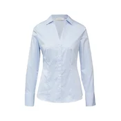 COMMA Bluza svetlo modra/bela