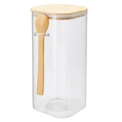 shumee Steklen kozarec z žličko 1500 ml
