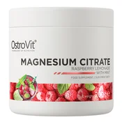 OstroVit Magnezijev citrat, 200 g (okus Malinina limonada z meto)