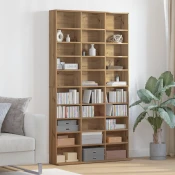 CD ormar Umjetnicki hrast 101 x 23 x 177,5 cm Konstruirano drvo