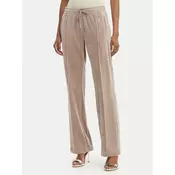 Juicy Couture Spodnji del trenirke Tina JCWBJ126327 Bež Straight Leg