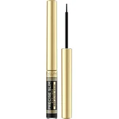 Eveline Eveline Precise Slim 48H Ultra-Wear vodoodporno črtalo za oči v odtenku Inkwell - vinilno črna 2,8 ml