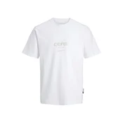 Jack & Jones Majica Club 12289868 Bela Relaxed Fit