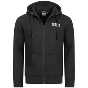 Lonsdale Mens hooded zipsweat jacket slim fit