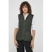 Barbour Brezrokavnik Fleece Betty LLI0003OL71 Temno zelena Regular Fit