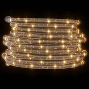 Vidaxl Svetlobna veriga s 1200 LED lučkami toplo bela 50 m PVC