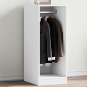 vidaXL Garderobna omara bela 48x41x102 cm iverna plošča