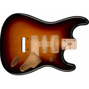 Fender Deluxe Series Stratocaster HSH Alder Body 2 Point Bridge Mount 3-Color Sunburst