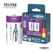 Ansmann punjiva Li-Ion 1.5V 6000mAh D sa USB tip C ulazom za punjenje 2 komada ( 4229 )