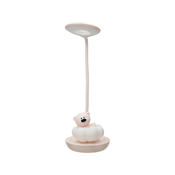 BRANDANI Stolna lampa Baby Medvedek 13xh44cm / roza / ABS
