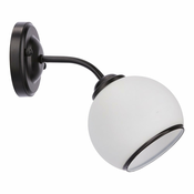 Črno-bela stenska svetilka Marinen – Candellux Lighting