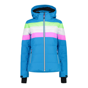 CMP WOMAN JACKET ZIP HOOD, ženska skijaška jakna, plava 31W0246