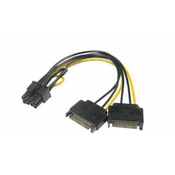 Akasa - Napajanje SATA na 6+2-pinski adapter PCIe