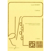 ROBERT:CADENZA SAXOPHONE ET PIANO