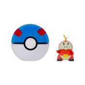 Figura Pokémon Clip N Go Fuecoco z žogo Great Ball (PKW4156)