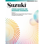 SUZUKI STRING QUARTETS FOR BEGINNING 1