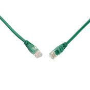 SOLARIX patch kabel CAT5E UTP PVC 5 m zeleni, otporan na ugrize