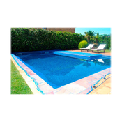 Pokrivaci za bazene Fun&Go Leaf Pool Plava (4 x 4 m)