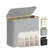 Songmics Košara za perilo 78x385x705 cm Siva