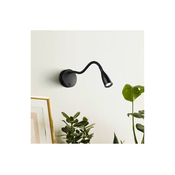 Eglo 901818 - LED fleksibilna zidna lampa OLIVANDINO LED/3,8W/230V crna