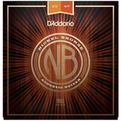 DAddario NB1047 Nickel Bronze Acoustic Extra Light 10-47