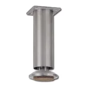 Pohištvena noga o 35 mm dolžina 160 mm inox krtačeno