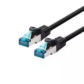 shumee Profesionalni LOGON SF/UTP patch kabel 0,3 m - CAT5E - črne barve, TCR55SS003BL