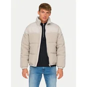 Only & Sons Zimska jakna 22030456 Bež Regular Fit