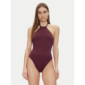 LAUREN RALPH LAUREN Kopalni kostum 20501264 Bordo rdeča