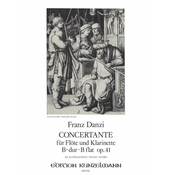 DANZI/FORSTER:CONCERTANTE FUR FLOTE UND KLARINETTE B-DUR OP.41