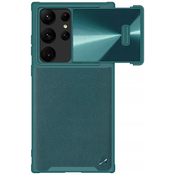 Nillkin CamShield Leather S case for Samsung Galaxy S23 Ultra, Exuberant Green (6902048258235)