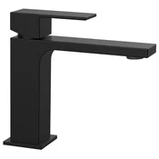 CUBEMIX Basin Tap, black matt - Črna mat barva - Sapho - CUBEMIX - 72 - Medeninasti - Vzvod - Kvadratni - 50 - 153 - 14