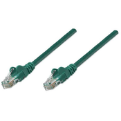 INTELLINET U/UTP kabel PATCH CAT5E, zeleni, 5.0m
