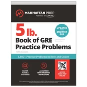 5 lb. Book of GRE Practice Problems