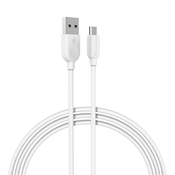 BOROFONE podatkovni kabel BX14 MicroUSB na USB 1m 2,4A bel