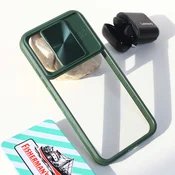 Maska za telefon CamShield za Samsung A346B Galaxy A34 5G tamnozelena