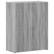 Vidaxl Arhivska omara siva sonoma 60x32x77,5 cm inženirski les