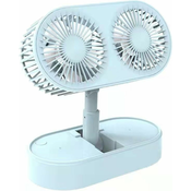 Generic Mini USB namizni ventilator za polnjenje z dvojnimi rezili, (21132726)